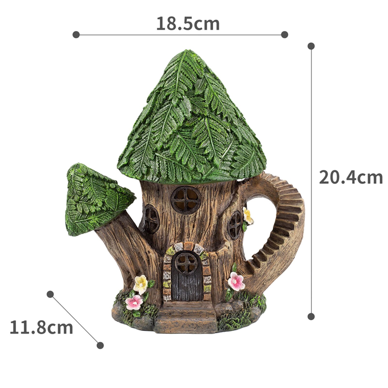 Home Courtyard Garden Statues Decoration Solar House Balcony Decoration Sculptures Ornaments Home Festivals: B