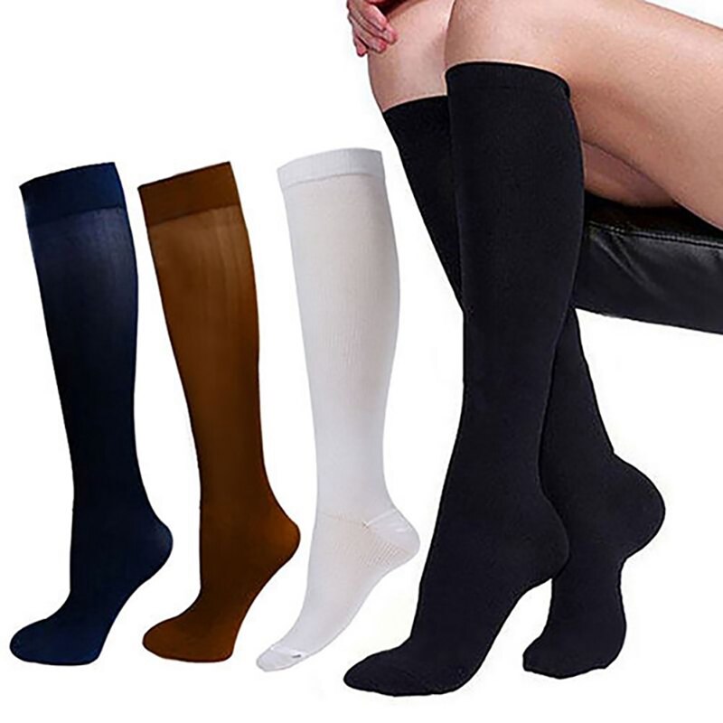 Sport Breathable Pressure Nylon Varicose Vein Stocking Leg Relief Pain Stockings Compression Stocking Unisex Outdoor sports sock