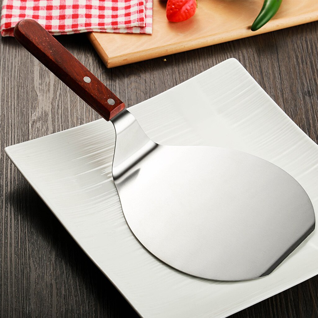 Roestvrij Cake Lifter Pizza Paddle Lifter Voor Bakken Op Pizza Steen Oven & Grill