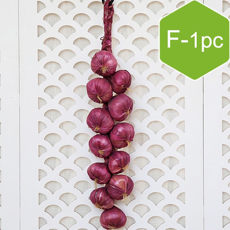 Artificial Vegetables Fruit String Simulation Food Decoration Plastic Foam Display Supplies Photography Props Kitchen Decor