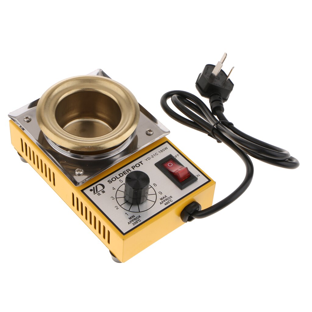 YD-11C Stainless Steel Solder Pot Soldering Desoldering Bath for Welding/Soldering 220V 100-580℃