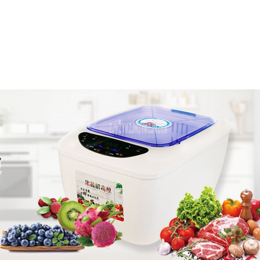 9L Household Fruit and Vegetable Ozone Sterilizer Washing Machine Ozone Disinfection Washer Detoxification Machine 220V