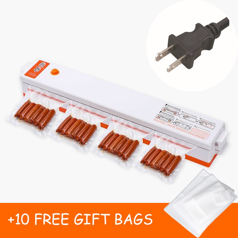 Food Vacuum Sealer Packaging Machine Food Fresh Long Keeping Vacuum Bagsincluding Vaccum Packer Can Be Use for Food Saver