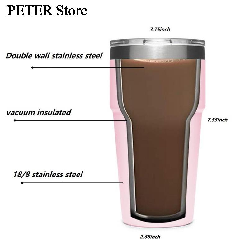 16oz 26oz Stackable Cup Travel Tumbler Stainless Steel Yety Termo Double Wall Insulated Coffee Termo Caneca Termica Water bottle