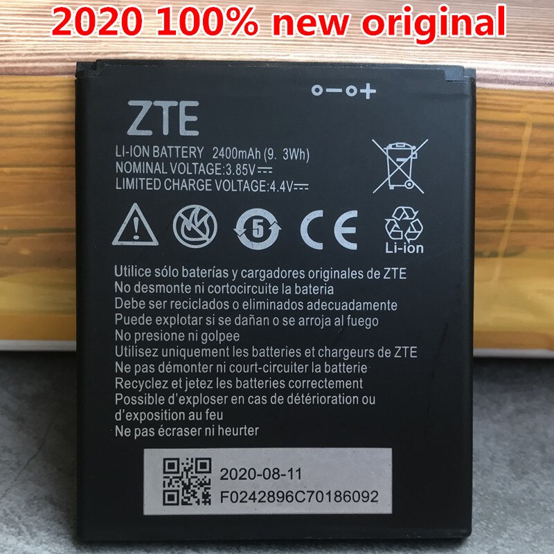 Originele Li3824T44P4h716043 Batterij Voor Zte Blade A520 A521 BA520 A520C A603 BA603 2400Mah Batterijen