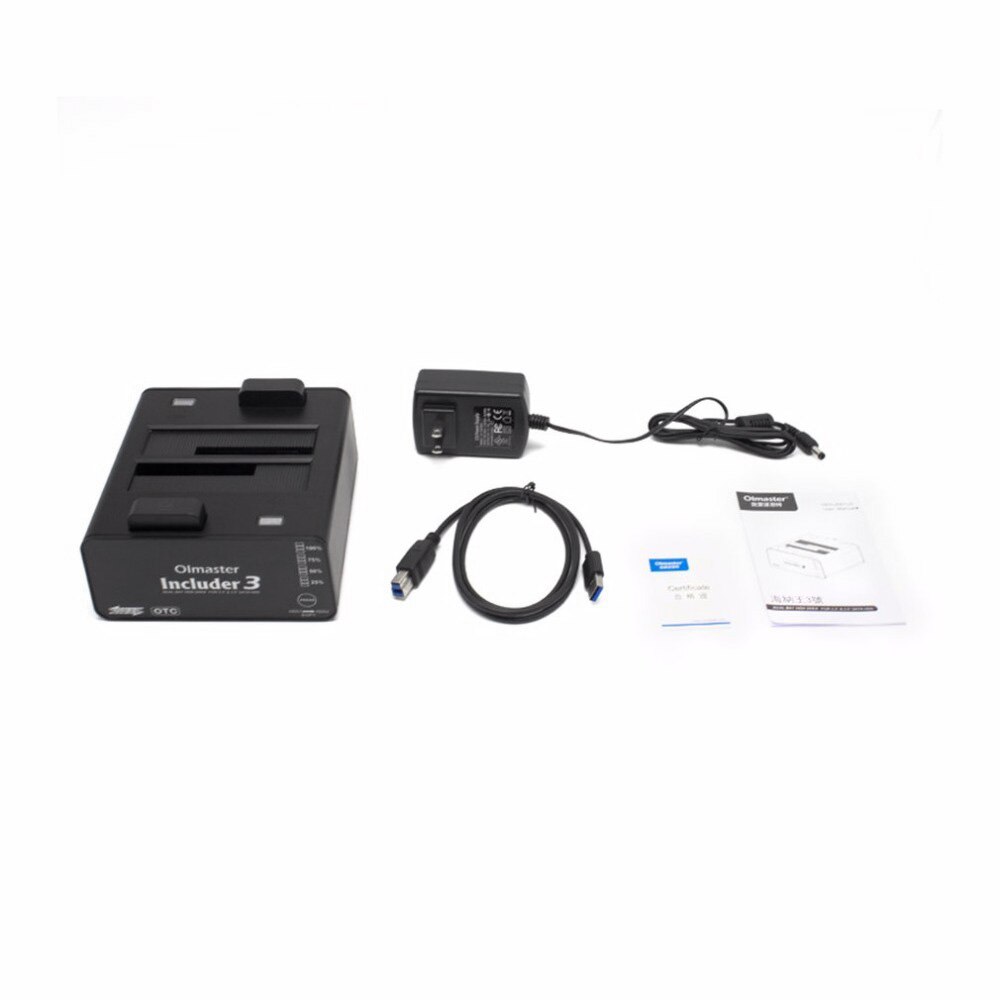 OIMASTER UNS Stecker Dual Bay HDD Dock Docking Station Kompakte Externe Festplatte Für 2,5 Zoll 3,5 Zoll SATA HDD USB 3.0