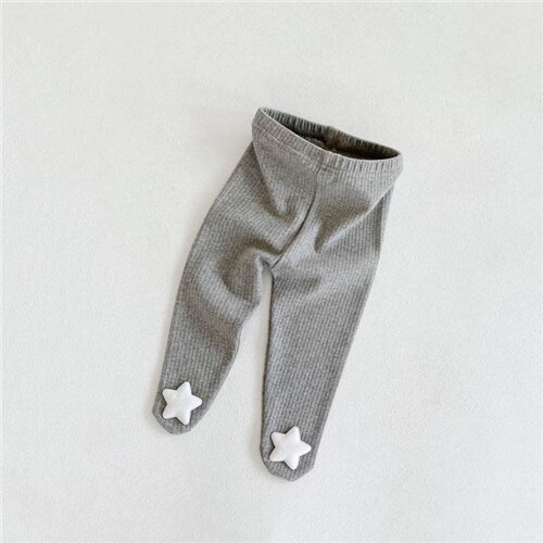 6-18 Maanden Baby Kleding Baby Panty Cartoon Ster Stijl Legging Voor Meisjes Mode Baby Jongens Leggings Baby Jongens meisjes Broek: Grijs / 12m