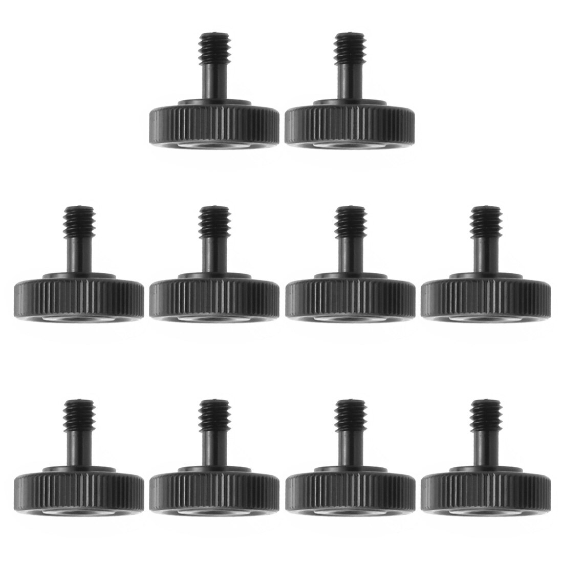 Bgning 10 Stuks 1/4 "Male Naar 1/4 Inch Vrouwelijke Schroef Adapter Statief Bracket Shoe Mount L Type Flash stand Voor Slr Camera 'S