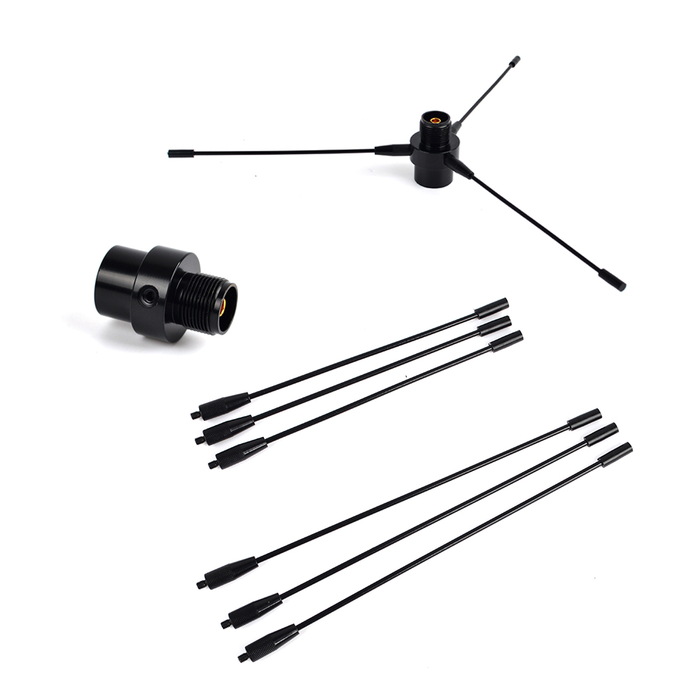 Dual Band VHF UHF Fiberglass Antenna 144/430MHz SO239 Mobile Radio Base Antenna for Ham Radio Device Repeater Mobile Transceiver