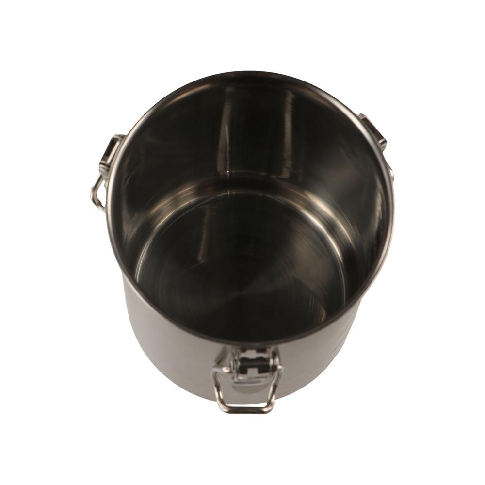 520/1000/1600/2500 ml Edelstahl-Lagertank mit Skala, auslaufsichere Lebensmittelaufbewahrungsbehälter, luftdicht versiegelt