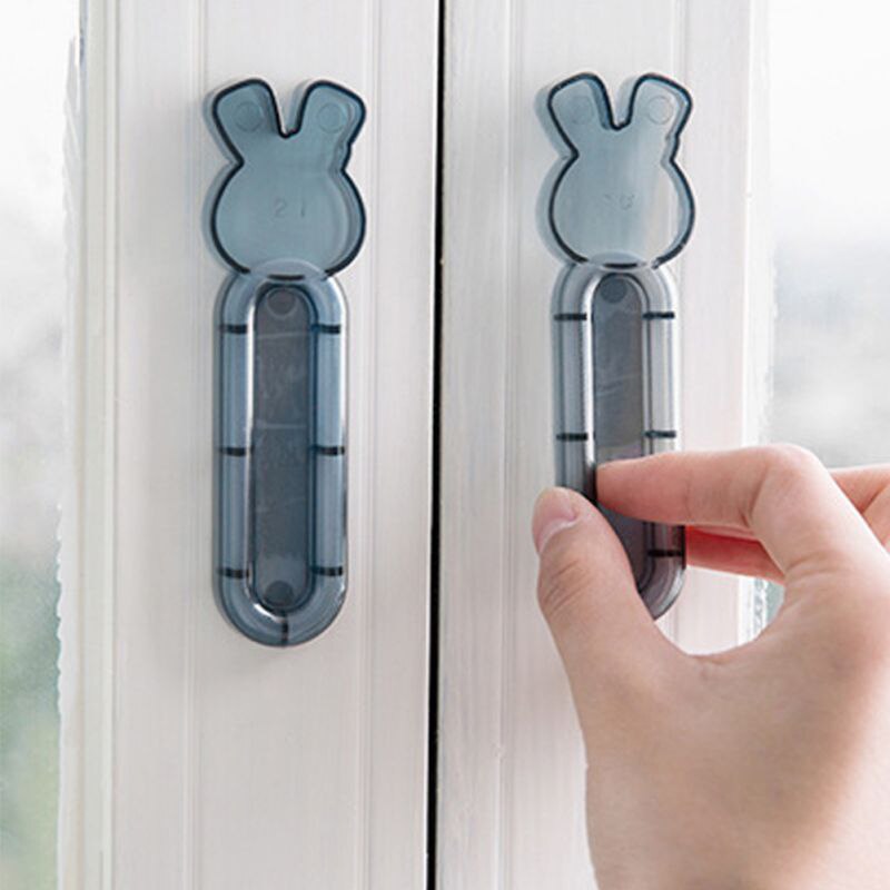 Duurzaam Cartoon Garderobe Venster Handvat Deur-Opening Sliding Plakken Knoppen Meubels Portiergrepen Ladeblok