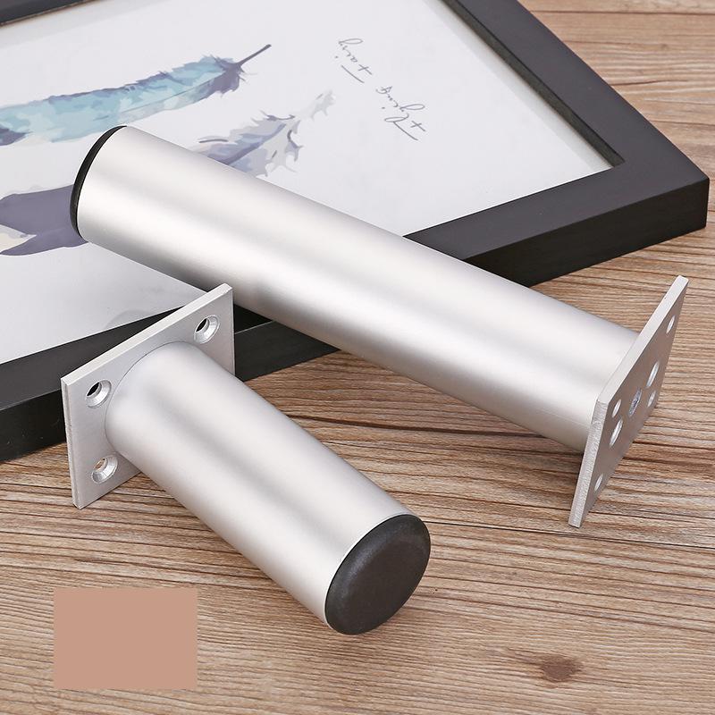 Furniture Table Legs Metal Leg High grade Aluminium Alloy Cabinet Foot Bathroom Tea Sofa All Straight Tube Ball