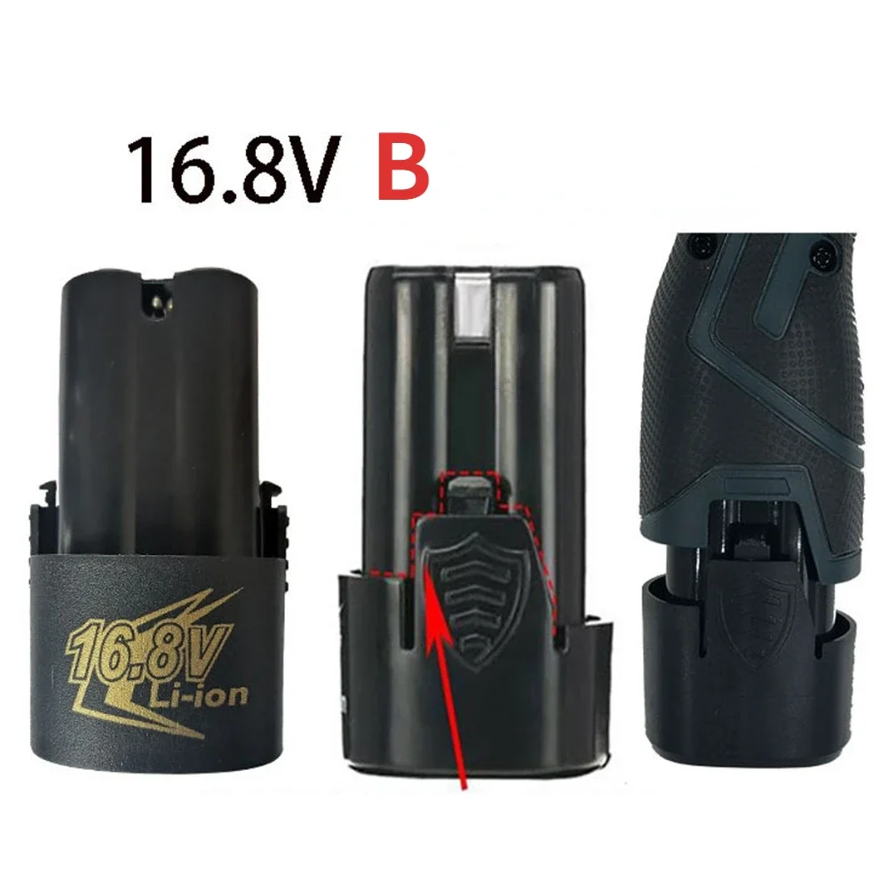 16.8V 8000mAh Universal Rechargeable Lithium Battery for Electric Shear Electric Drill Electric Wrench Power Tools Battery