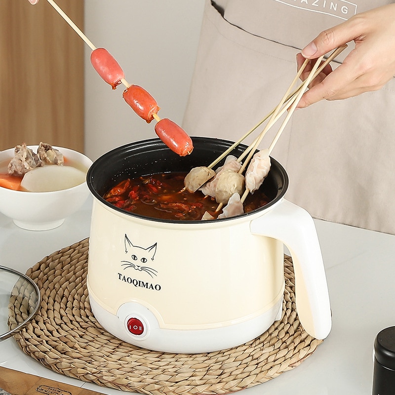 220V multi-functional electric rice cooker student pot instant noodle pot dormitory electric pot