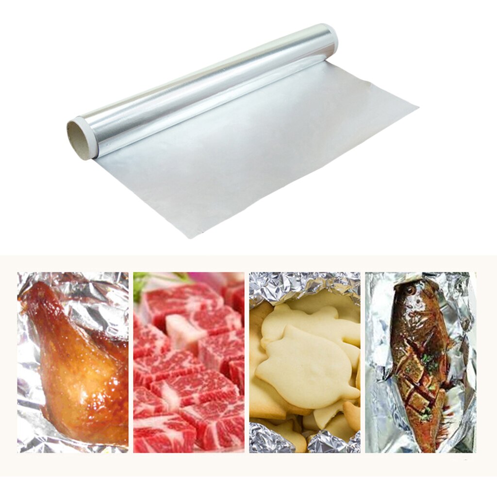 Keuken Aluminiumfolie Barbecue Aluminiumfolie Papier Voor Bbq Keuken Bakken