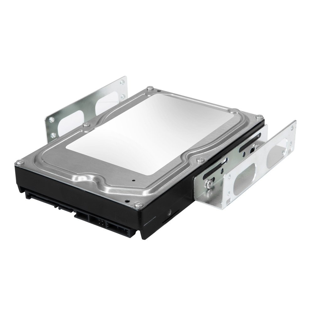 Zeadow Internal Hard Drive Mounting Kit Convert Any 3.5 Inch HDD SSD Into One 5.25 Inch Drive Bay With Mounting Screws Included