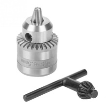 Mini portabrocas mandril de taladro eléctrico resistente al agua 0,6-6mm Mini llave tipo portabrocas con llave de Mandril para taladro eléctrico