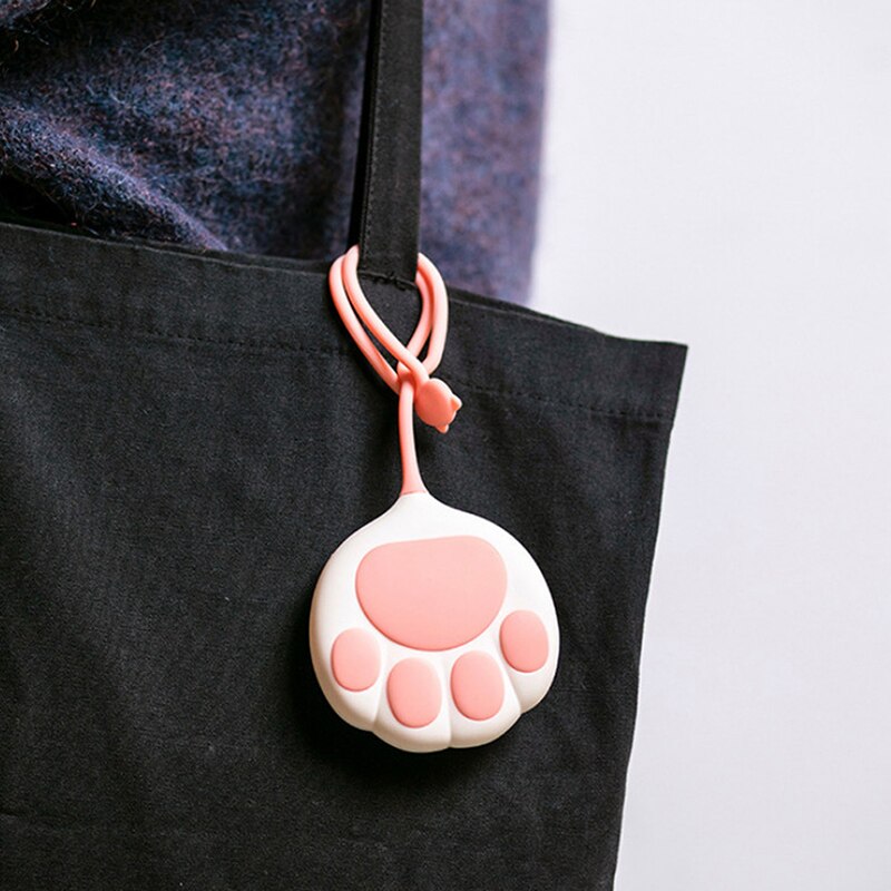 1pcs Portable Cute Winter Pocket Hand Warmers Rechargeable Electric Heater Cat paw USB Charger 3000mAh