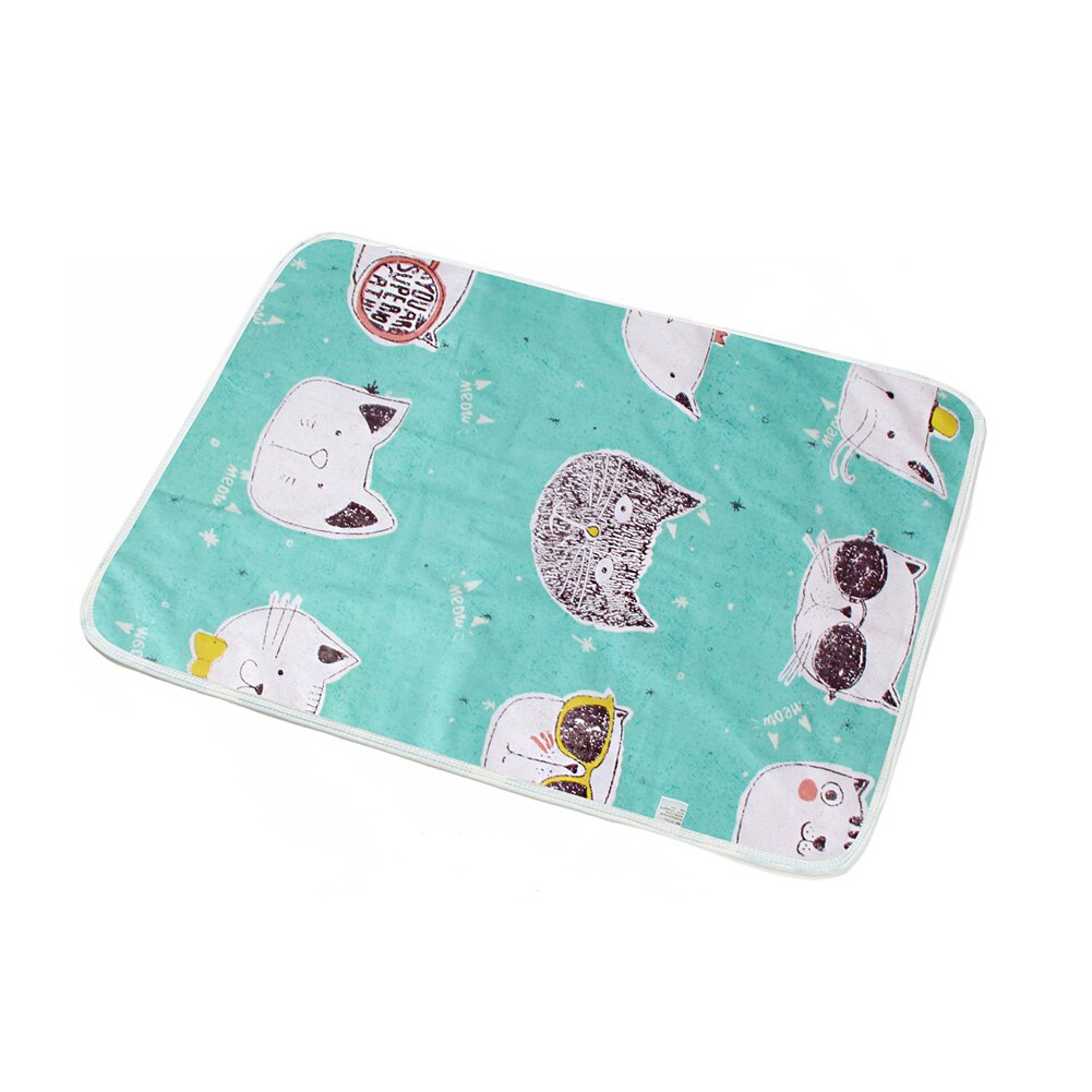 Matelas à langer pour bébé, taille 50 x 70cm , portable, pliable, lavable, imperméable, tapis de jeu pour enfants, couche réutilisable: No 6