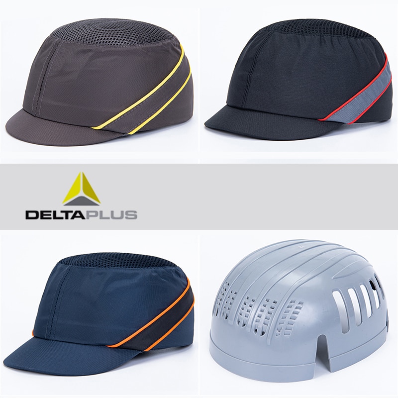 Deltaplus bump cap letvægts baseball hjelm sommer arbejdskraft beskyttelse beskyttende sikkerheds hat åndbar anti-kollision cap