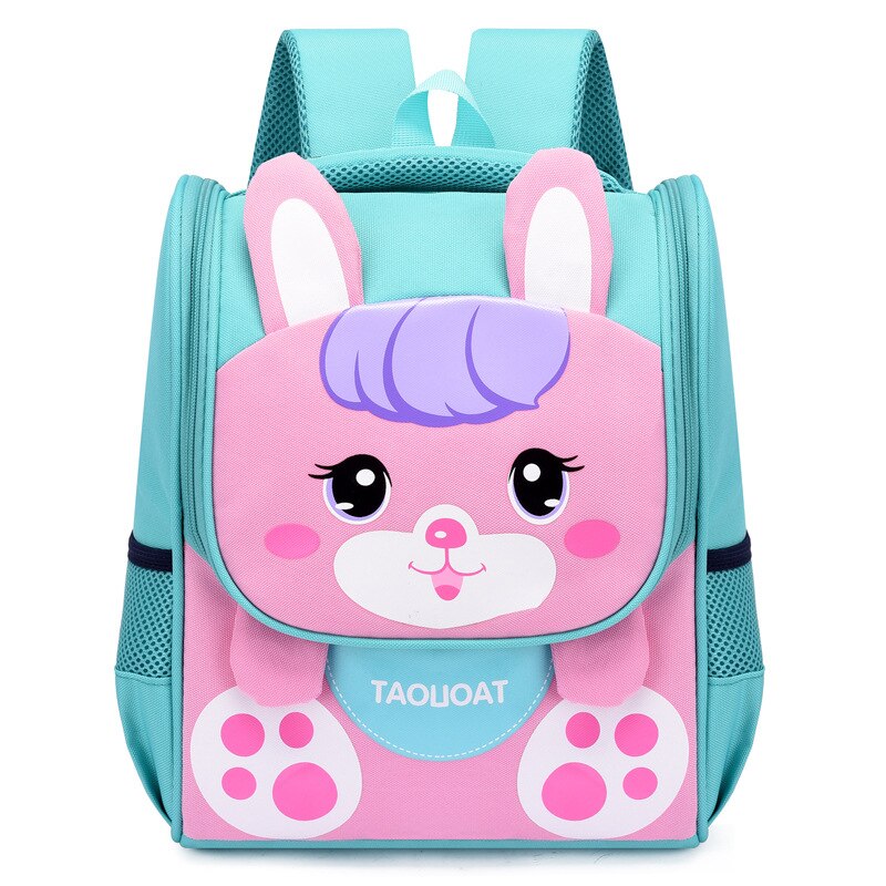 Kinderen School Rugzak Voor Meisjes Kleuterschool Schooltas Super Leuke Dier Student Cartoon Tas Kawaii Rugzakken Schooltassen: Black