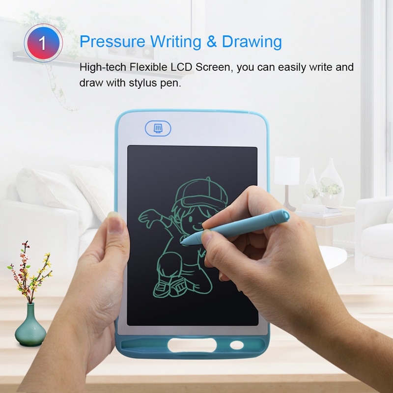 Graphics Tablet Electronics Drawing Tablet 6.5 Inch Smart Lcd Writing Tablet Erasable Drawing Board