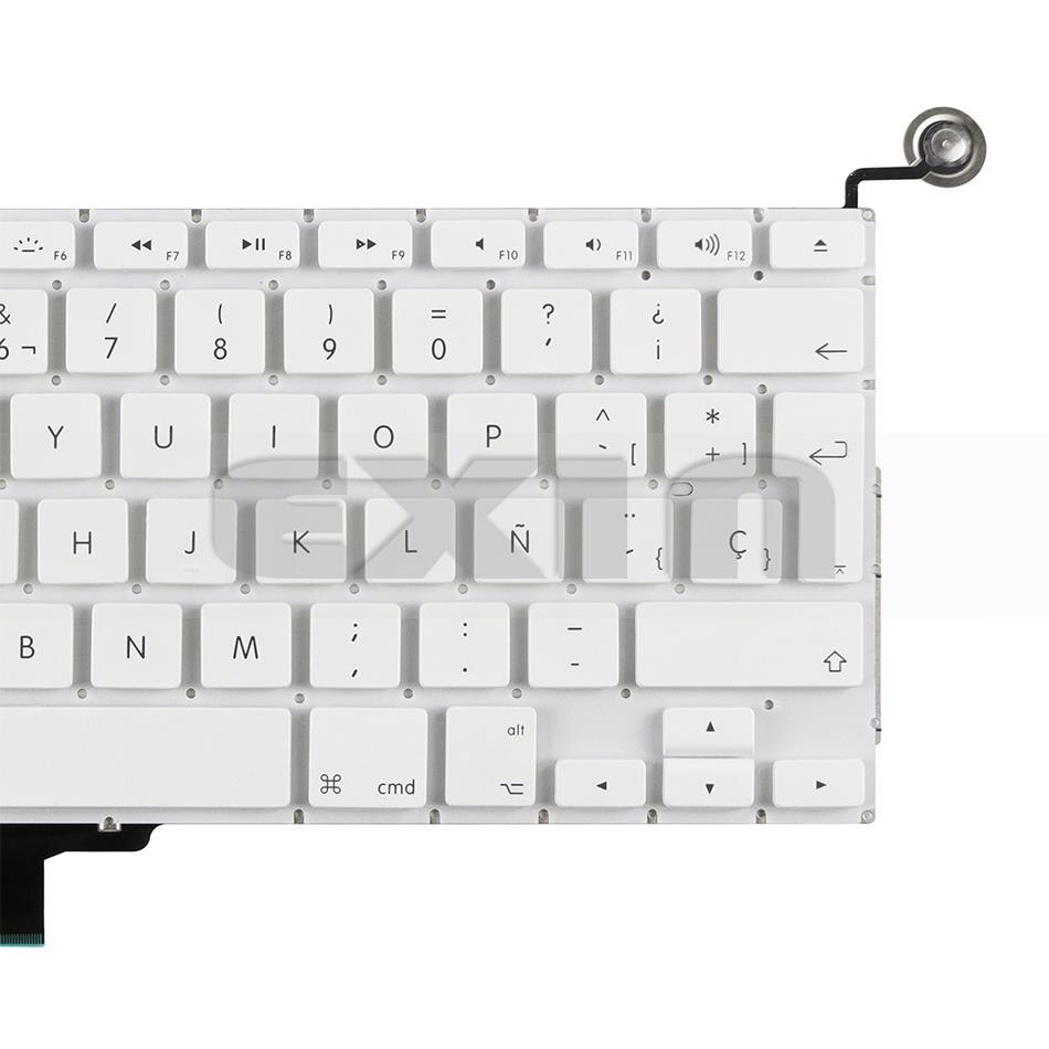 Laptop A1342 Spanish Spain SP Keyboard for Macbook 13" A1342 Spanish Keyboard (no Backlight no Topcase) Year
