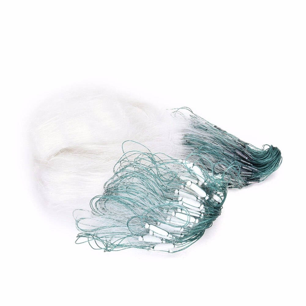 20M 3 Layers Gill Fishing Net with Float Fish Trap Rede De Pesca Fishing Network Tools