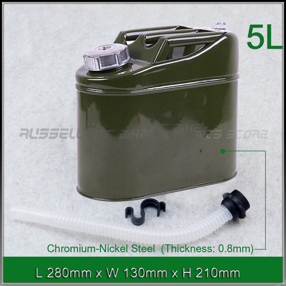 Stable 5L 10L Iron Jerry Can Gas Diesel Petrol Fuel Tank Jerrycan Oil Container Backup Oil Can Container Fuel-jugs