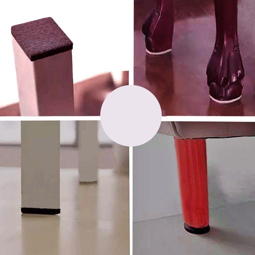 Self Adhesive Table Feet Pads Furniture Feet Non-slip Mat Wooden Hard Floor Protector