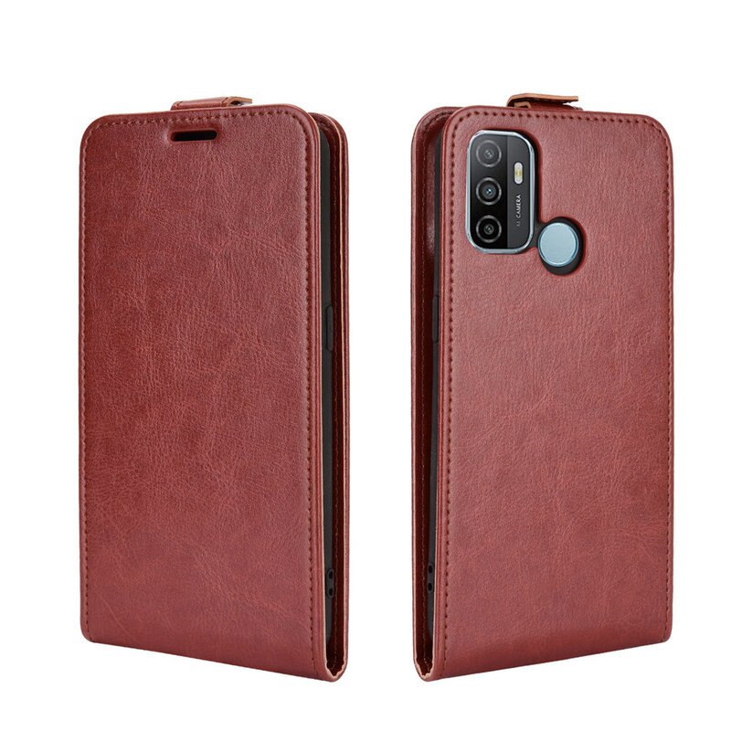 Étui en cuir rétro pour Oppo A53 pour Oppo A32 portefeuille housse de téléphone à rabat Coque Etui Fundas