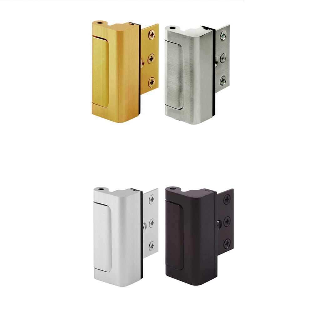 Defender Security Door Reinforcement Lock Add Extra High Security For Baby Infant Safty Aluminium Alloy Door Stopper Hardware