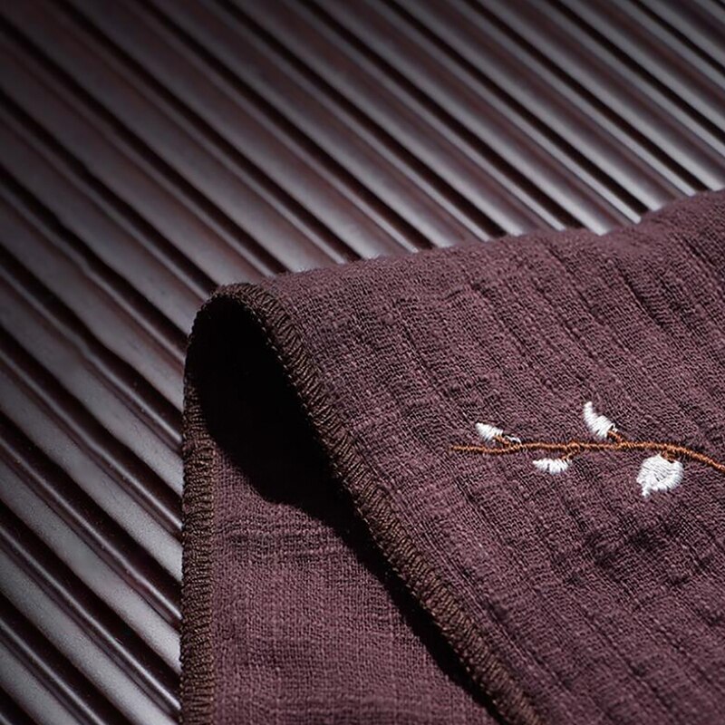 Toallas de té de alta gama chinas mantel absorbente manteles de mesa de té levante las toallas de la olla para té engrosamiento Mesa bandeja de té Acc