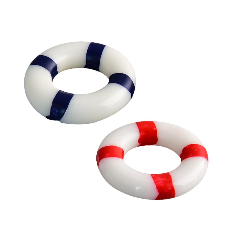 Diy Handgemaakte Zand Tafel Model Micro Landschap Decoratie Architectonisch Model Materiaal Zeegezicht Reddingsboei