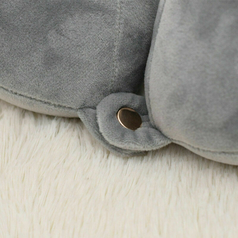 U-vormige Kussens Reizen Outdoor Draagbare Kussen Neksteun Reizen Vouwen Trage Rebound Memory Foam Trein Vliegtuig