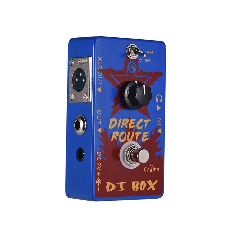 Caline CP-64 Guitar Effect Pedal - Compressor Booster Distortion Overdrive - Metal: Default Title