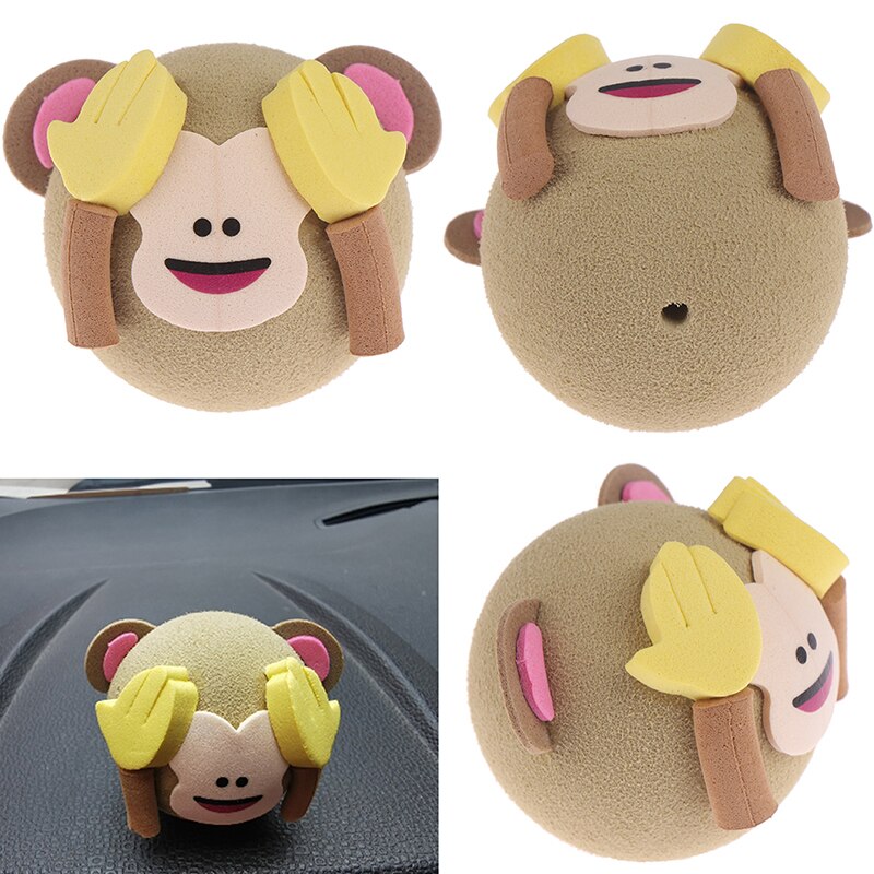 LATRAT 2 pezzi cartone animato ape schiuma antenna auto topper miele bumble antenna palla antenna palla antenna palla