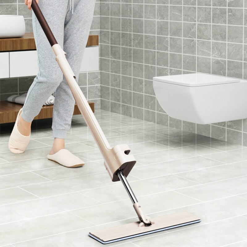 Limpieza hogar doven moppe klemme moppe til vask gulv balais nettoyage sol moppe xiaomi flad moppe trapeador hus rengøring mikrofiber