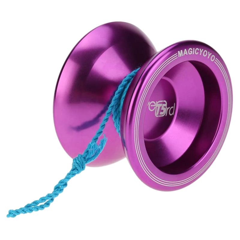 Magicyoyo unresponsive yoyo  t5 overlord aluminum metal alloy yoyo 8 ball kk bearing with string: Default Title