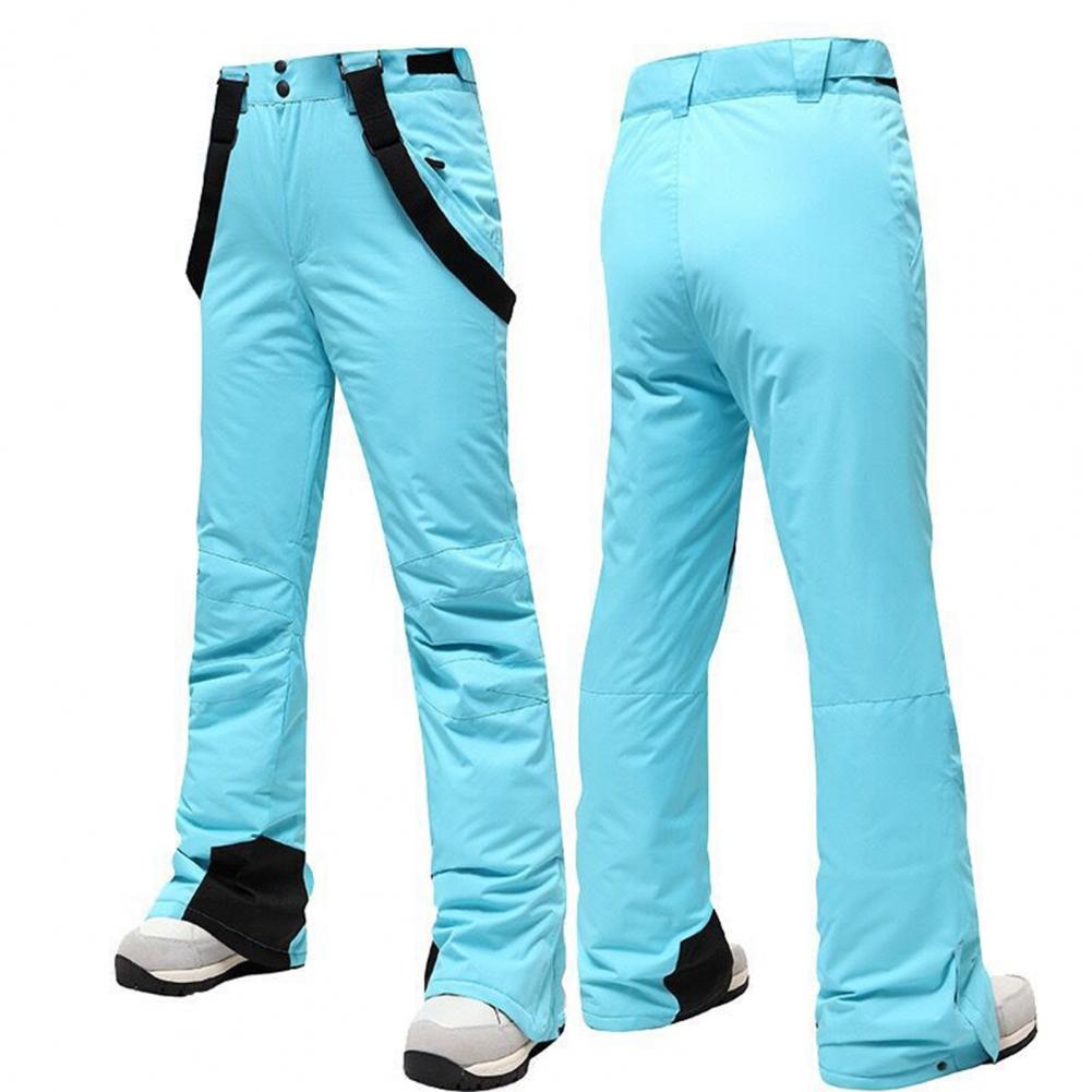 Pantalon de Ski imperméable et respirant pour femme, coupe-vent à Surface lisse, pour le snowboard