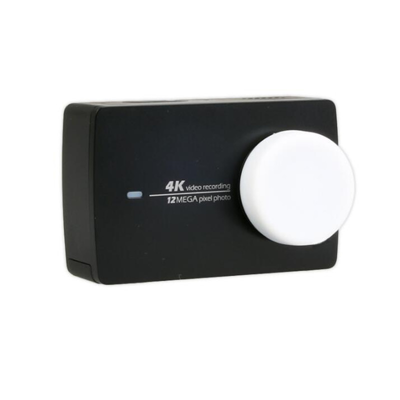 Camera Lens Cap Voor Xiaomi Yi 2 II Xiaoyi Sport actie Camera Siliconen Beschermende Lens Cover Xiaomi YI 4 K accessoires