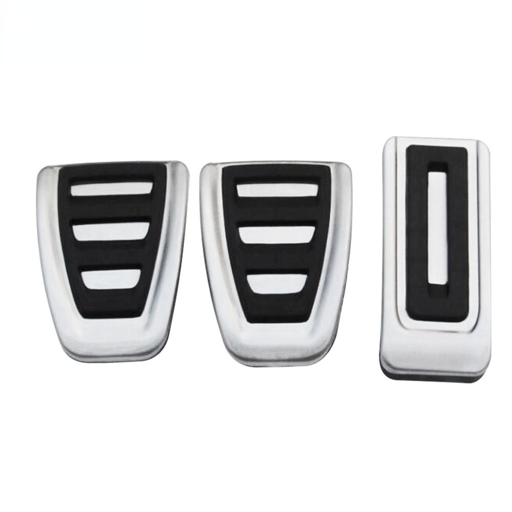 Car Pedals Kit For VW Multivan T5 T6 Caravelle T6 Stainless Steel AT MT Accelerator Gas Brake Pedals Decoration Accessories: MT RHD