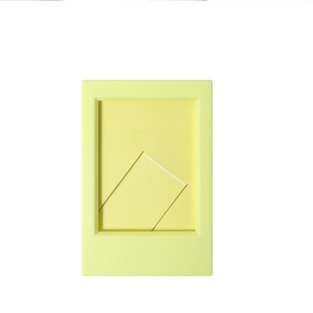 3 inch Vertical Photo Frame Colorful Mini Film Frame Instant Film Camera Picture Holder Art Photo Display Desktop Decor: Red