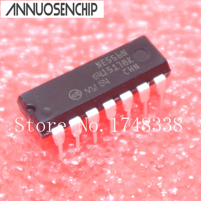 NE556N DIP-14 Schaltungsmodule - 10 Stück Set Für Elektronikprojekte