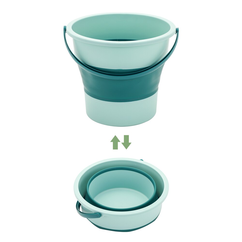 4.6L/10L/16.8L Collapsible Bucket Portable Folding Bucket PP TPE Car Washing Bucket Children Outdoor Fishing Travel Home Storage