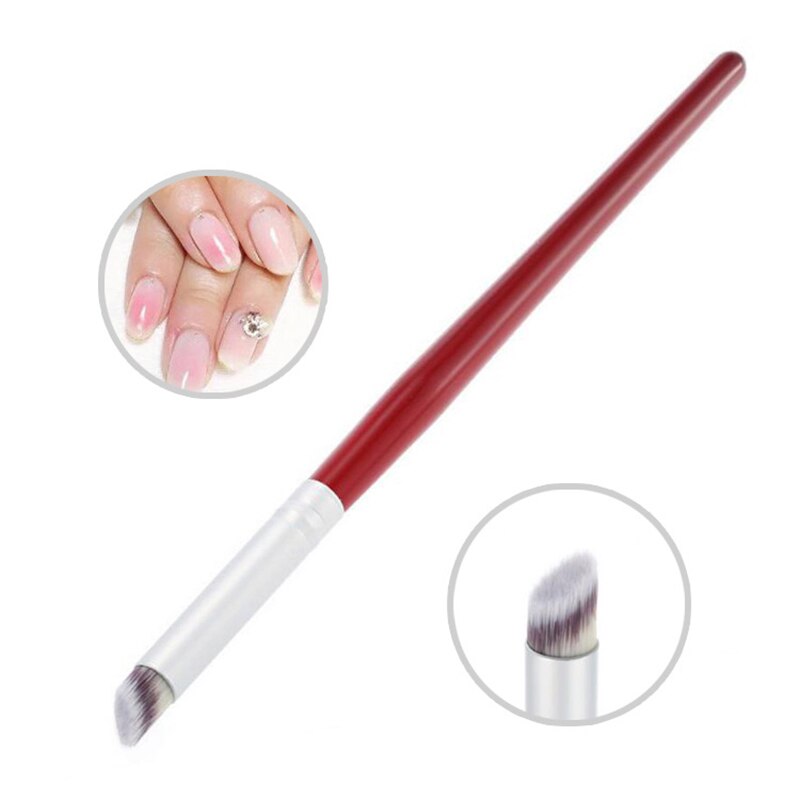 Nail art pensel negle gradient tegning pen maling pensel negle uv gel skrå mund pensel gradvis maling pen nail art værktøjer