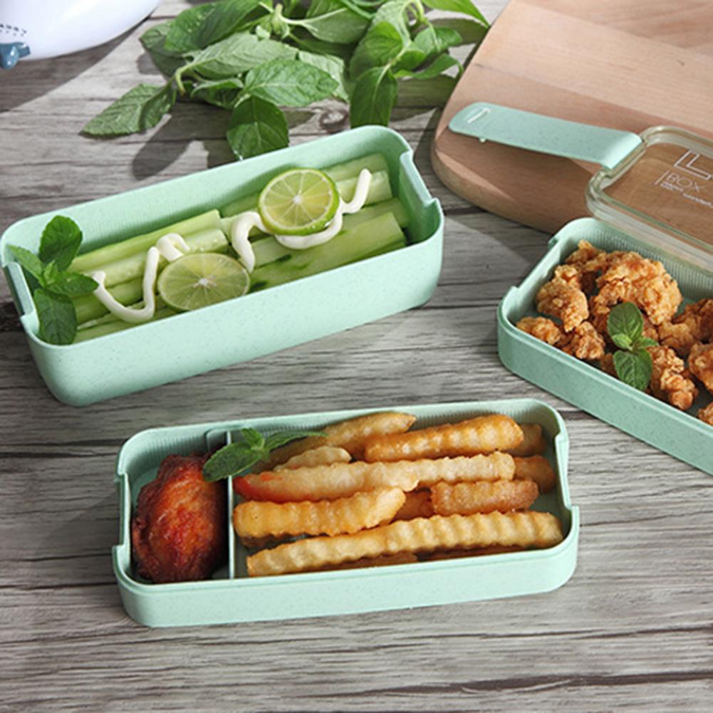 900ml Lunch Box 3-layer Food Storage Lunchbox Eco-... – Vicedeal