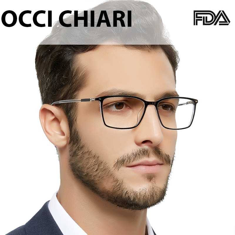 OCCI CHIARI, de luz azul montura de gafas, gafas transparentes, Juegos de ordenador, gafas de protección ocular, marco de prescripción óptica