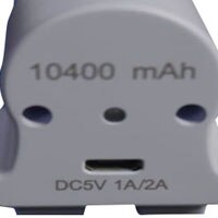 7W Oplaadbare Led Buis Draadloze Multifunctionele Noodverlichting Voor Indoor/Led Camping Lamp: 10400mAh