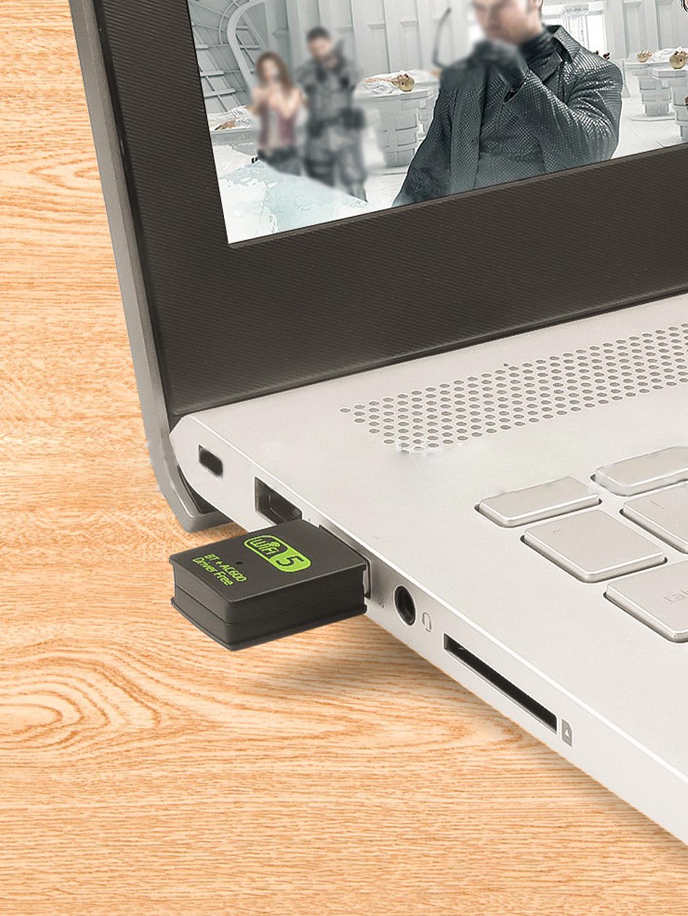 600M dual-band Bluetooth WiFi network card, USB interface, Bluetooth WiFi integrated, driver-free plug-and-play operation